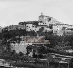 Colle Cidneo e Castello di Brescia - Fine Ottocento